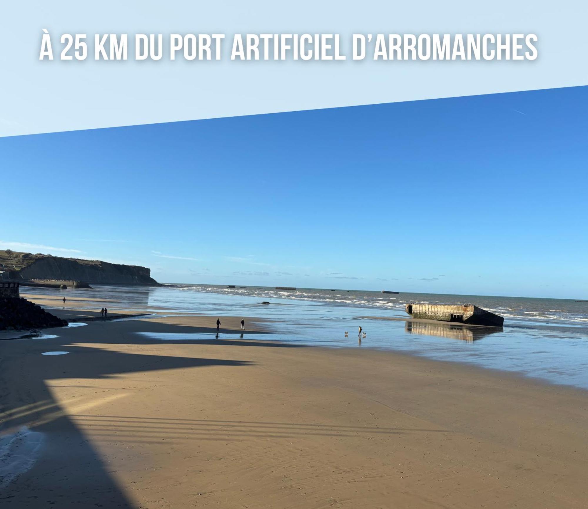 La Fromagerie Maison Lumineuse Et Spacieuse Beau Sejour 5 Ch Grand Jardin Clos 5Mn A Pied Commerces 10 Mn Plage Omaha Beach Proche Plages Du Debarquement Trevieres Εξωτερικό φωτογραφία