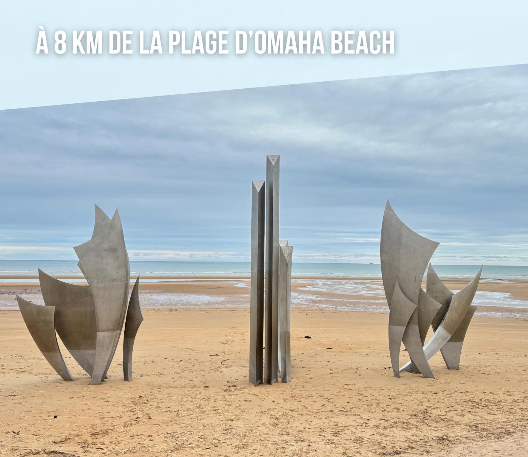 La Fromagerie Maison Lumineuse Et Spacieuse Beau Sejour 5 Ch Grand Jardin Clos 5Mn A Pied Commerces 10 Mn Plage Omaha Beach Proche Plages Du Debarquement Trevieres Εξωτερικό φωτογραφία