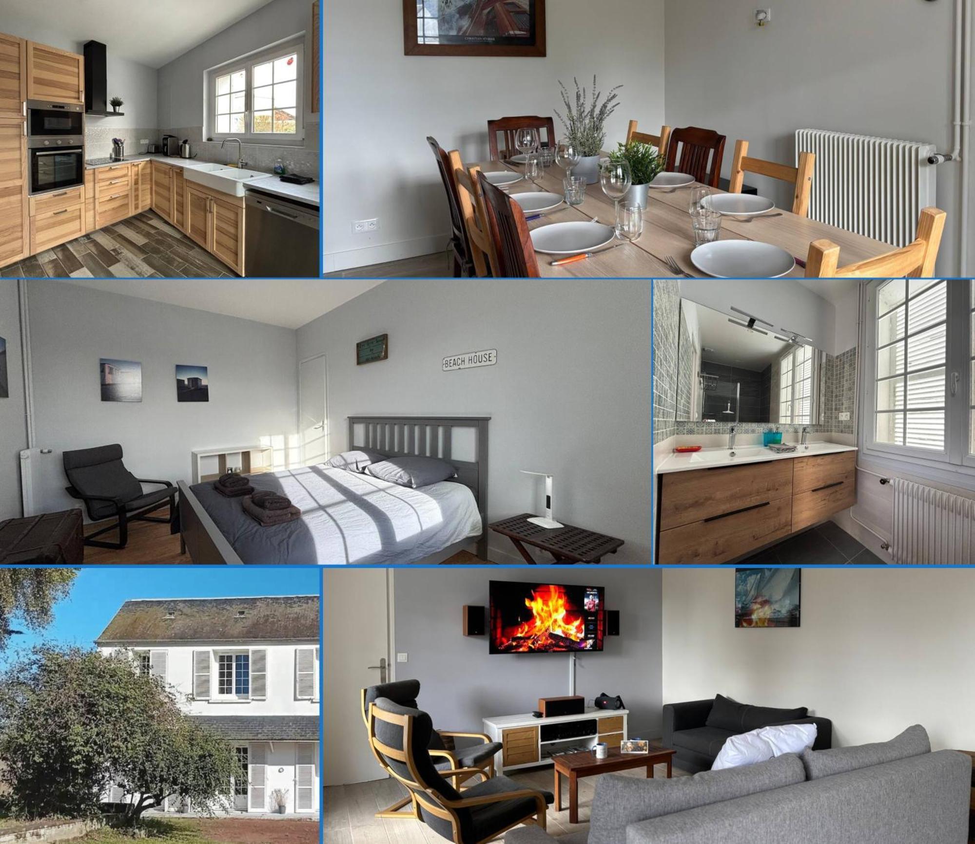 La Fromagerie Maison Lumineuse Et Spacieuse Beau Sejour 5 Ch Grand Jardin Clos 5Mn A Pied Commerces 10 Mn Plage Omaha Beach Proche Plages Du Debarquement Trevieres Εξωτερικό φωτογραφία